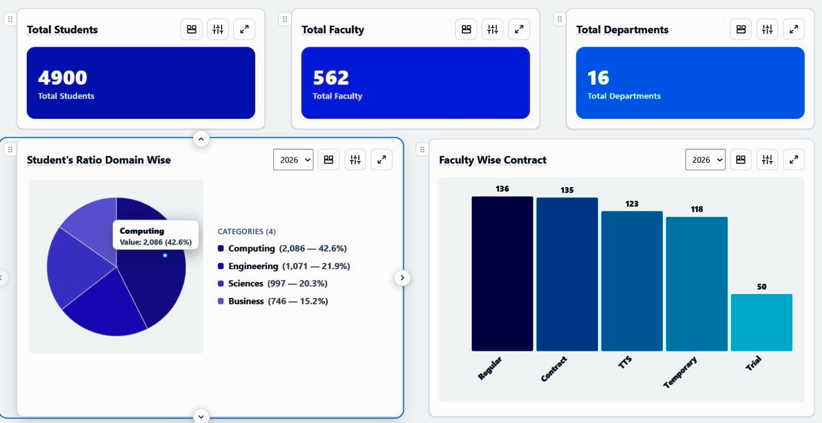 Ustadex Authentic Dashboard Preview